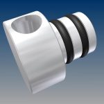 Anschlussstück z. Stecken