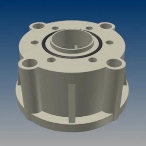 Motorflansch für Elektromotor